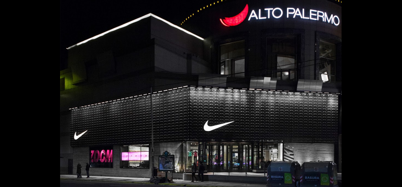 alto palermo shopping casa nike