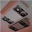 Compact plafón de techo 4 luces