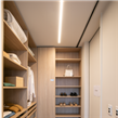 Linear Slim LE25 empotrable de techo lineal 120 cm.Led