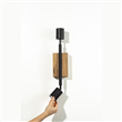 L Doble aplique de pared 40 cm