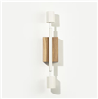 L Doble aplique de pared 40 cm