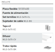 Linear 5470 SL Lampara colgante lineal 120 cm