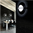Saturn aplique de pared blanco Grok