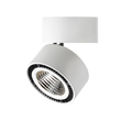 Kozmo R plafon de techo Ø125mm.dimerizable blanco tex.