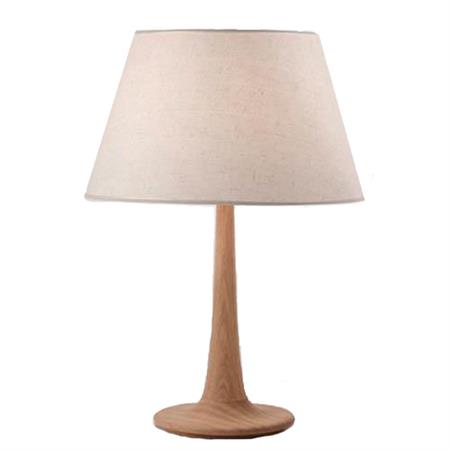 Trini lámpara de mesa cedro pantalla lino