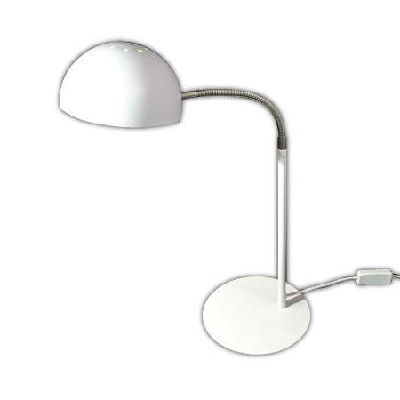 Gauchita lámpara de mesa flexible blanca Led E27
