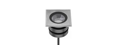 Adu C empotrable de piso 75mm acero inox