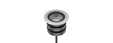 Adu R empotrable de piso Ø75 mm.acero inox