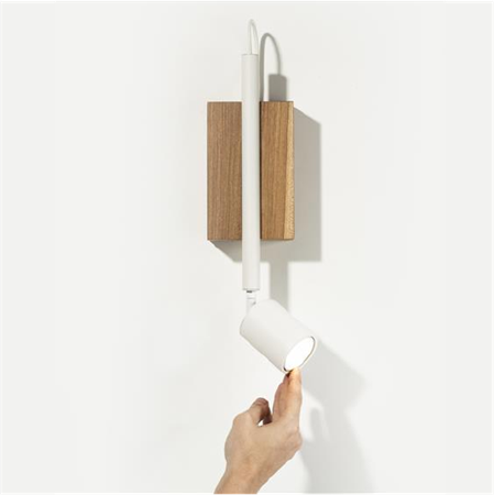 L Simple aplique de pared 40 cm