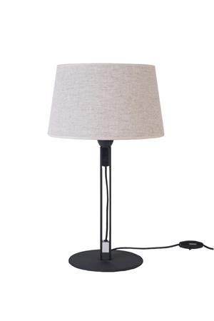 Lucca lámpara de mesa pantalla lino