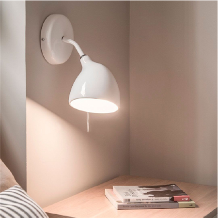 Uncuerno aplique de pared Ø13 cm.cerámica